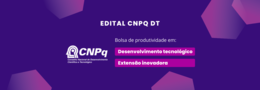 Bolsa de Produtividade em Desenvolvimento Tecnológico e Extensão Inovadora - DT